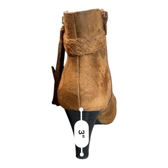 A.n.a Women’s Ana Dusty Brown Suede Ankle Boots Booties – Size 7.5 - Picture 7 of 9